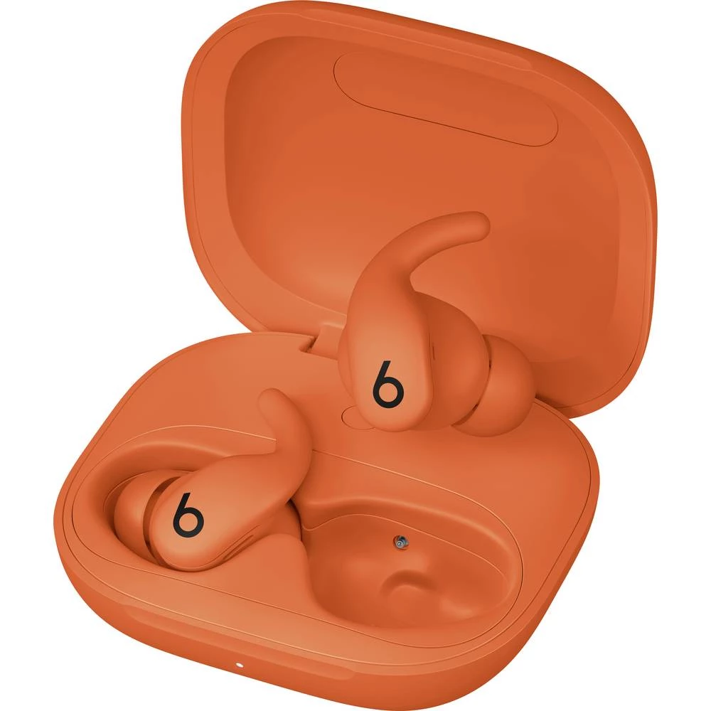 Beats Powerbeats Fit In Ear slušalice svijetlo narančasta poništavanje buke kutija za punjenje sportske slika