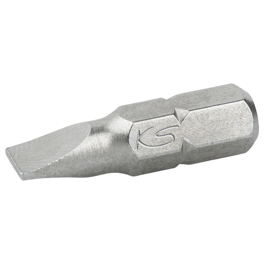KS Tools 911.3305 pljosnati bit 3.5 mm S2 čelik poniklovani C 6.3 kom. slika