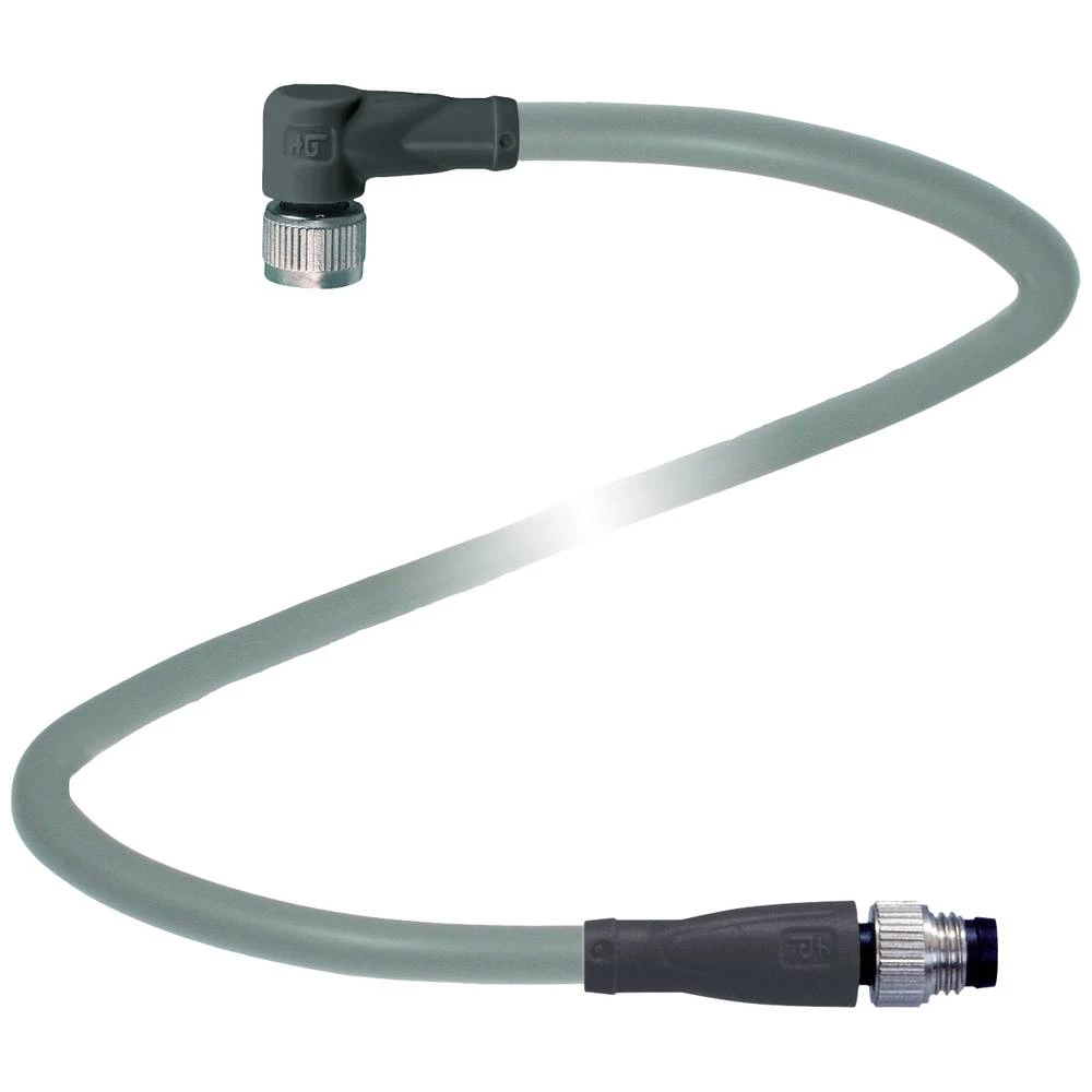 Pepperl+Fuchs 240815-0009 utični konektor za senzor/aktivator, konfekcionirani 3 m Broj polova: 4, 4 1 St. slika