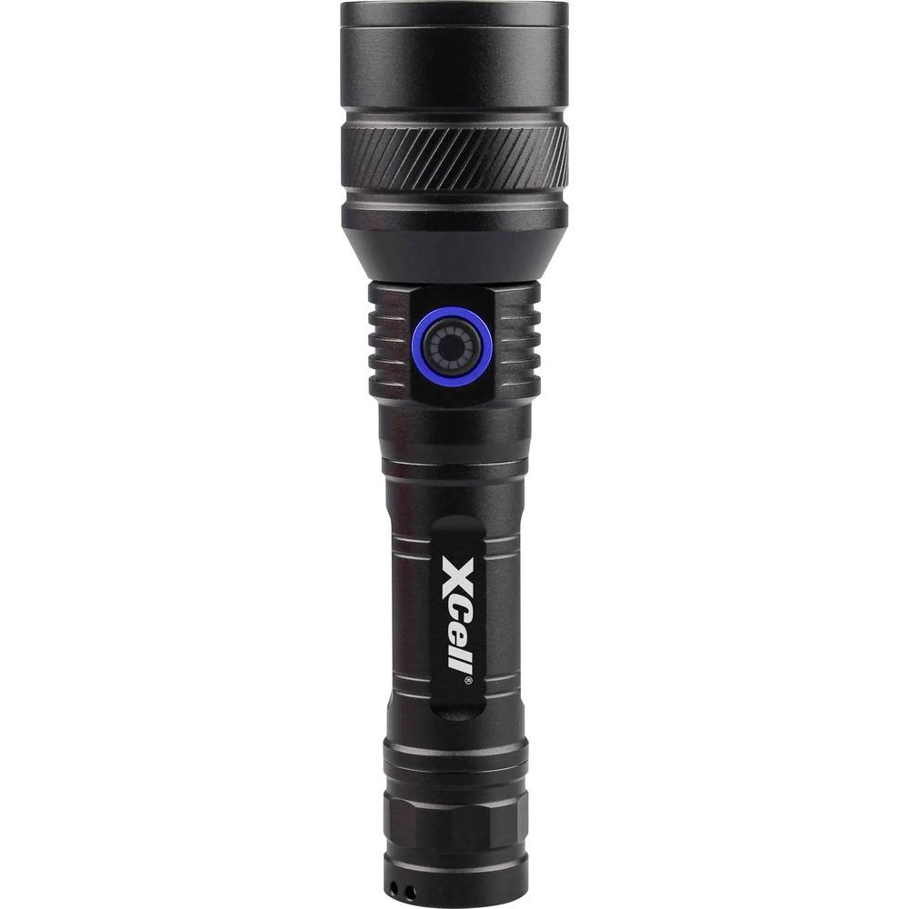 XCell Lunalux Pro LED džepna svjetiljka veliki raspon, sa stroboskopskim načinom, s USB sučeljem pogon na punjivu bateri slika