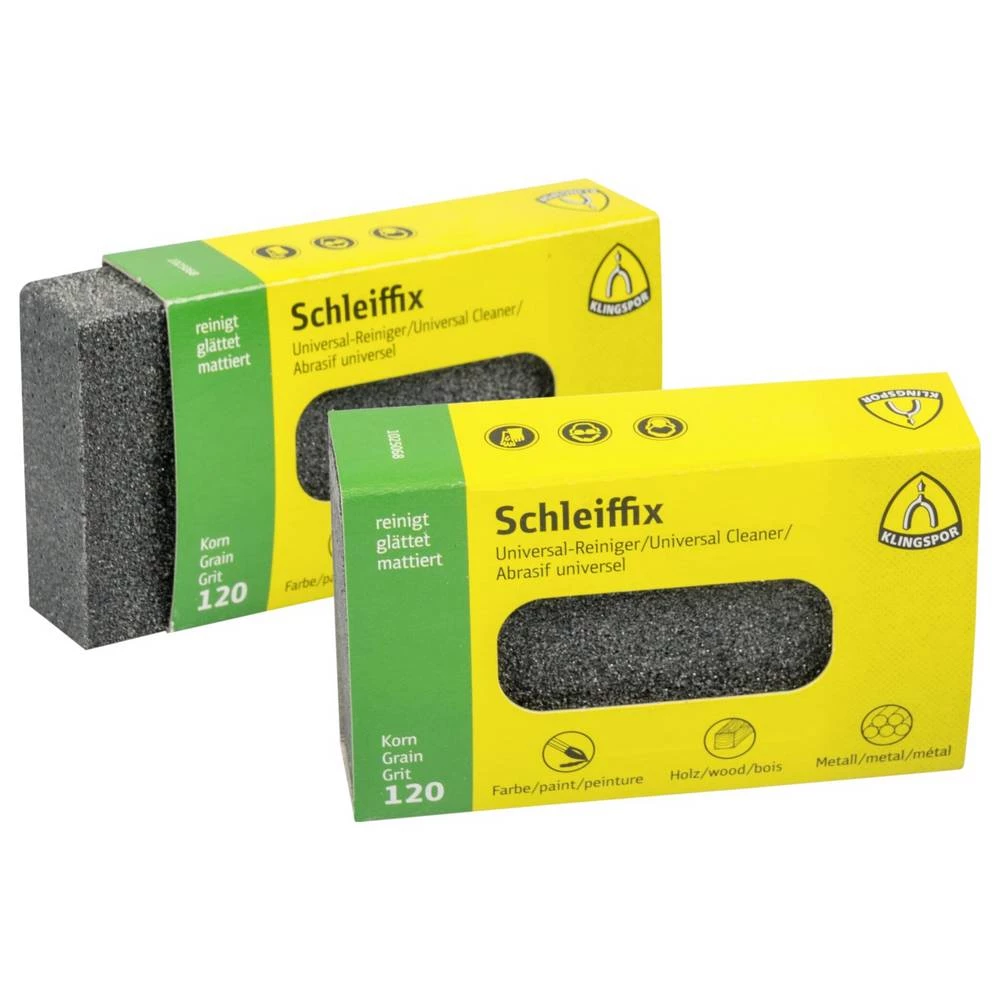 Klingspor 13802 SFK 655 Schleiffix ručni blok, granulacija 120 80 x 50 x 20 mm 18 kom. slika