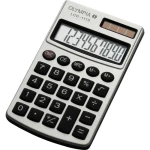 Džepni kalkulator Olympia LCD 1110 Srebrna Zaslon (broj mjesta): 10 solarno napajanje, baterijski pogon (Š x V x d) 70 x 10 x 11