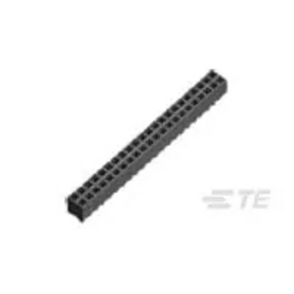 TE Connectivity ugradna standardna letva sa ženskim kontaktima 3-1734506-4 1 St. Box slika