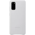 Samsung Leather Cover etui Galaxy S20 siva