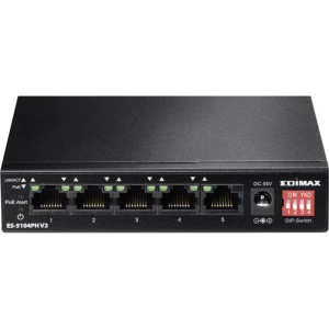 Mrežni preklopnik EDIMAX Edimax ES-5104PH V2 5 ulaza 100 Mbit/s PoE funkcija slika