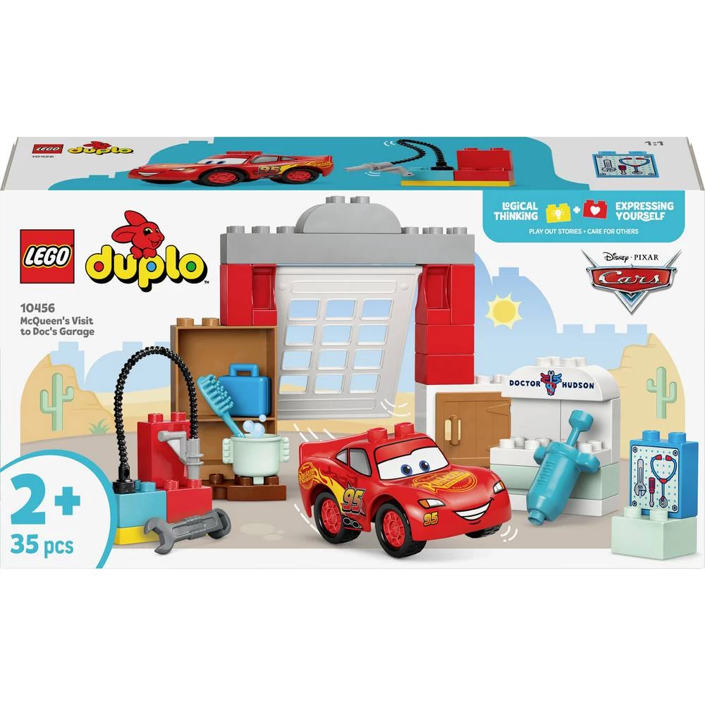 10456 LEGO® DUPLO® McQueenov posjet Docovoj radionici slika