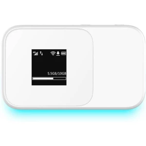 ZTE MF986D Wi-Fi Hotspot Cat12/13 mobilni WLAN usmjerivač - bijeli ZTE MF986D mobilna 4G-WLAN pristupna točka 866 MBit/s bijela slika
