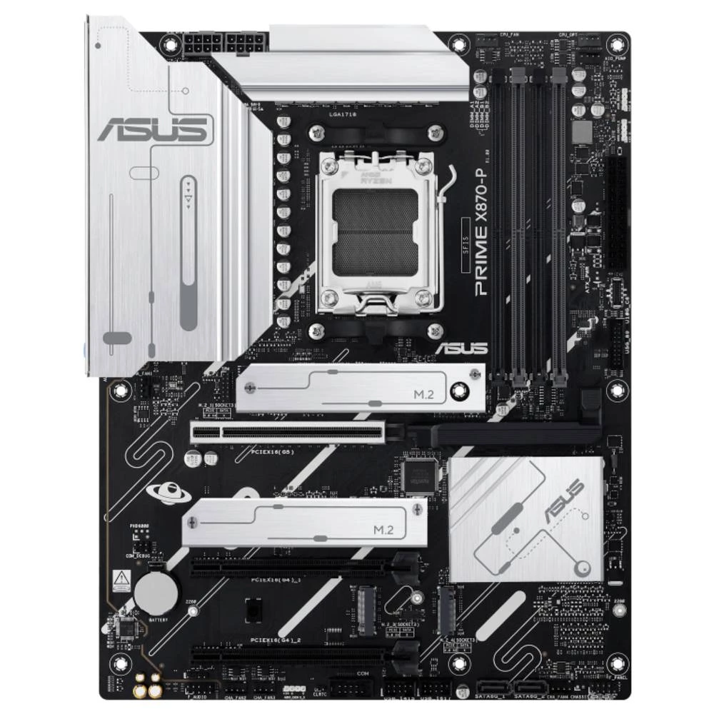 Asus PRIME X870-P (AM5) (D) matična ploča Baza #####AMD AM5 Faktor oblika (detalji) ATX Set čipova matične ploče AMD® X8 slika