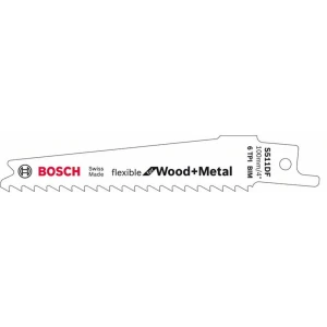 List sabljaste pile S 511 DF - Flexible for Wood and Metal Bosch Accessories 2608657722 Duljina lista pile 100 mm slika