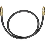 Oehlbach Cinch Audio Priključni kabel [1x Muški cinch konektor - 1x Muški cinch konektor] 2 m Antracitna boja pozlaćeni kontakti