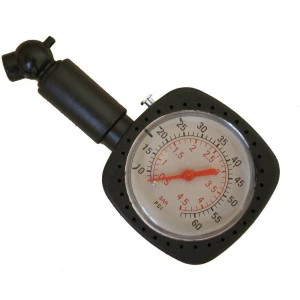 Mjerač tlaka u gumama mehanički Mjerni raspon tlaka zraka 0.5 - 4.5 bar HP Autozubehör 21251 slika