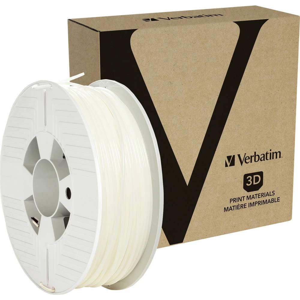 Verbatim 55953 55953 3D pisač filament PP (polipropilen) visoka krutost, visoka vlačna čvrstoća 2.85 mm 500 g prirodna 1 slika