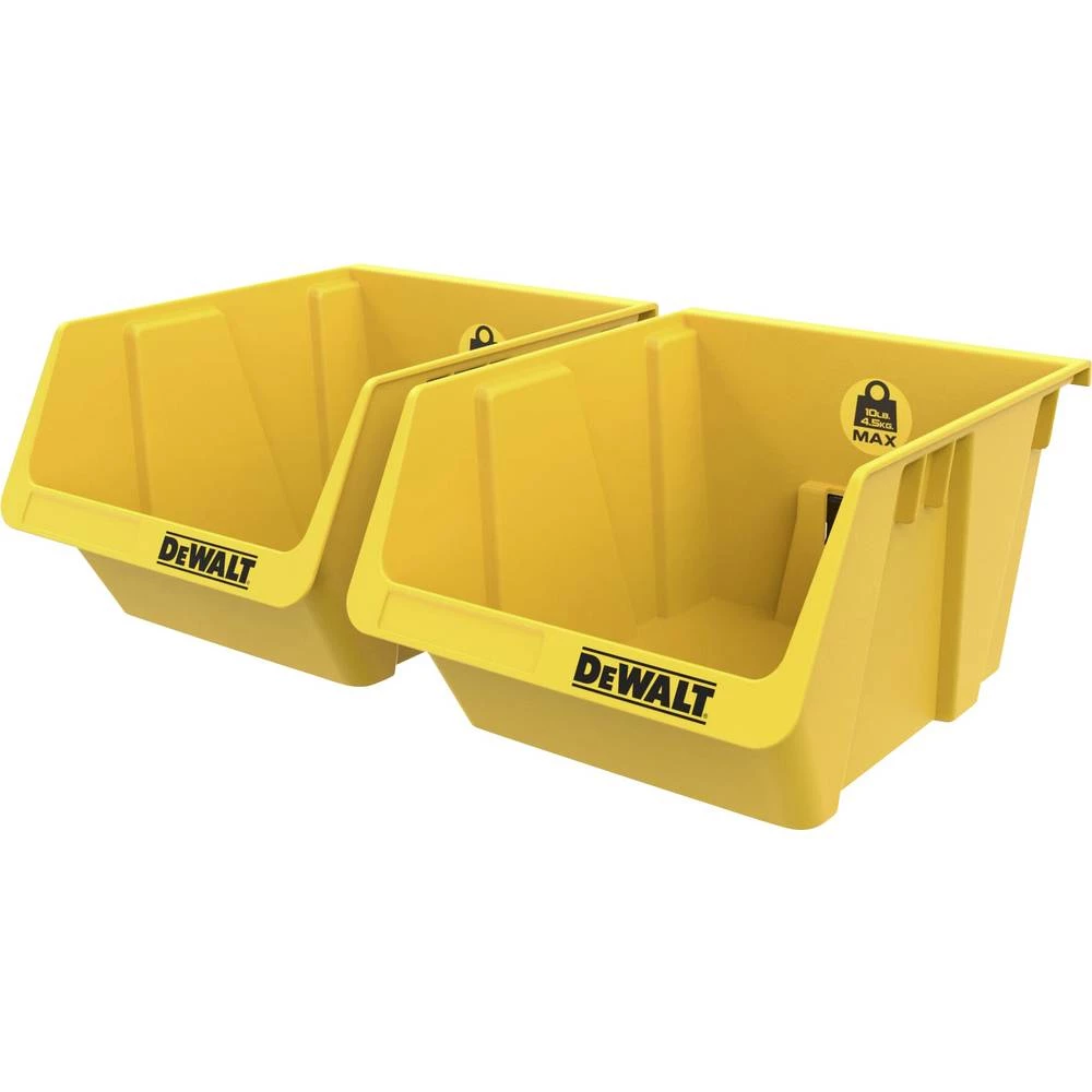 DEWALT DWST82813-1 Plastični spremnik (dvostruko pakiranje) - integrirani sustav za pohranu 2 kom. slika