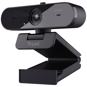 Trust TW-250 QHD Web kamera 2560 x 1440 Pixel postolje, držač s stezaljkom slika
