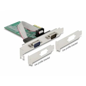 Delock 89555 2 ulaza serijska utična kartica PCIe , RS232 PCIe x1 slika