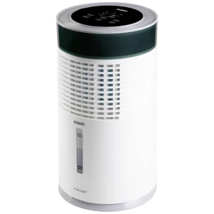DOMO Air Cooler Chillizz uređaj za hlađenje zraka 9.6 W (Ø x V) 204 mm x 380 mm bijela, crna odbrojavanje, s ovlaživačem zraka, led zaslon slika