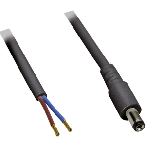 BKL Electronic Niskonaponski priključni kabel Niskonaponski adapter-Slobodan kraj kabela 5.50 mm 2.50 mm 1 m 1 ST slika