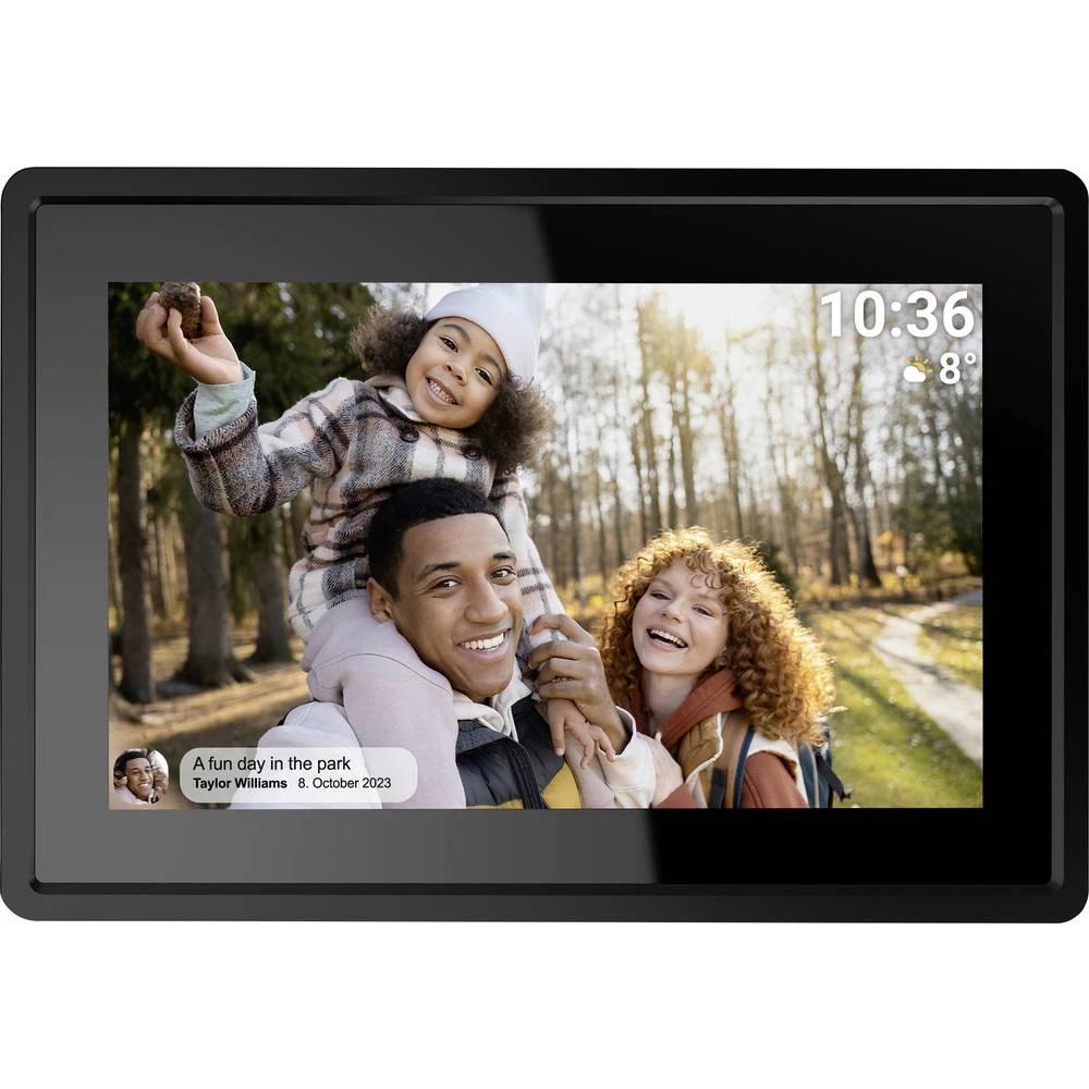 Denver PFF725b digitalni WiFi okvir za slike 17.8 cm 7 palac Energetska učinkovitost 2021: B (A - G) 1024 x 600 Pixel 8 slika