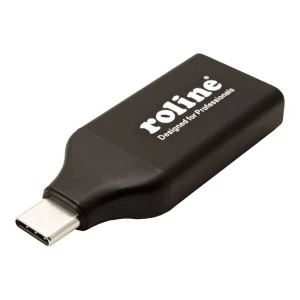 Roline 12.03.3227 USB-C™ / DisplayPort adapter crna slika