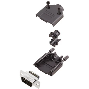 Komplet D-SUB pinskih konektora 180 ° Broj polova: 25 Vijak Amphenol 1 ST slika