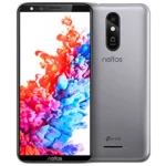 Neffos C7 Lite Dual SIM pametni telefon 16 GB 5.45 "(13.8 cm)Dual-SIM Android™ 8.1 Oreo 8 MPix Siva