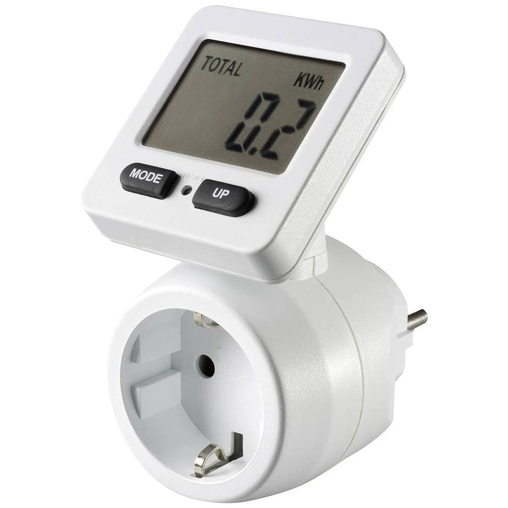 Vivanco EM3680W mjerni uređaj za izračun troškova energije podesiva tarifa za električnu energiju slika