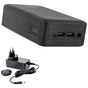XTPower XT-27000 DC PA powerbank (rezervna baterija) 26800 mAh  Li-Ion USB, USB-C®, DC utičnica 3.5 mm crna slika