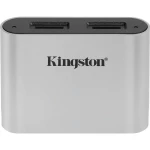 Kingston  vanjski čitač memorijskih kartica/hub USB-C™ USB 3.2 (1. gen.) srebrno-crna