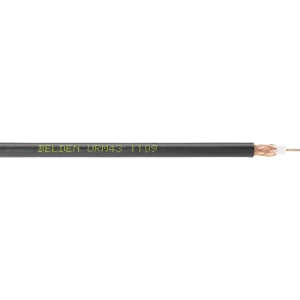 Belden URM70.00500 koaksialni kabel Vanjski promjer: 5.80 mm  75 Ω  crna Roba na metre slika