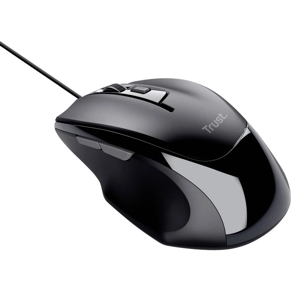Trust Voca miš USB crna 2400 dpi slika