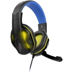 Steelplay HP47 igraće naglavne slušalice sa mikrofonom 3,5 mm priključak sa vrpcom preko ušiju crna/plava