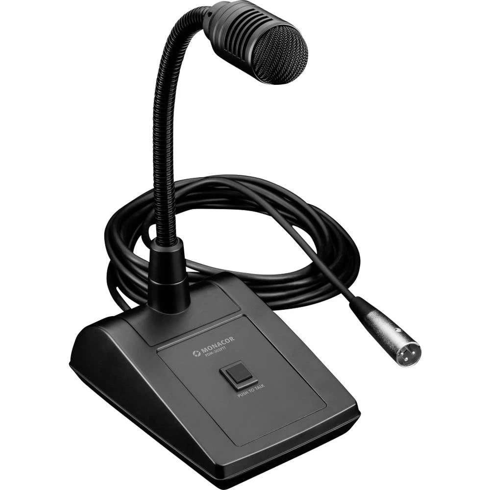 Monacor PDM-302PTT ELA stolni mikrofon slika