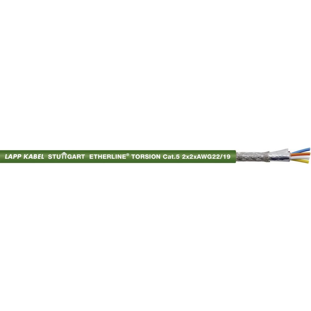 LAPP 2170888/500 mrežni kabel CAT 5 S/UTP 2 x 2 x 0.32 mm² zelena 500 m slika