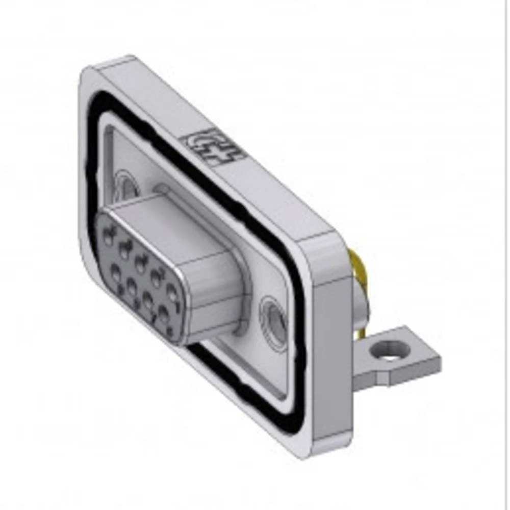 D-SUB priključak 90 ° Broj polova: 9 Lem, Pinovi DELTRON SWISS 1 ST slika