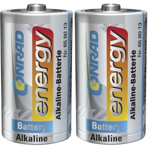 Alkalne mono baterije Conrad energy, komplet od 2 komada slika