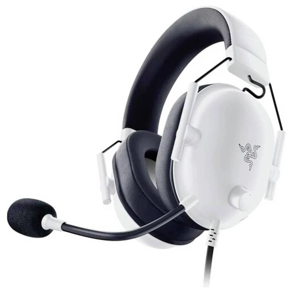 RAZER RZ04-03241500-R3M1 Over Ear Headset žičani 7.1 surround crna, bijela igre slika