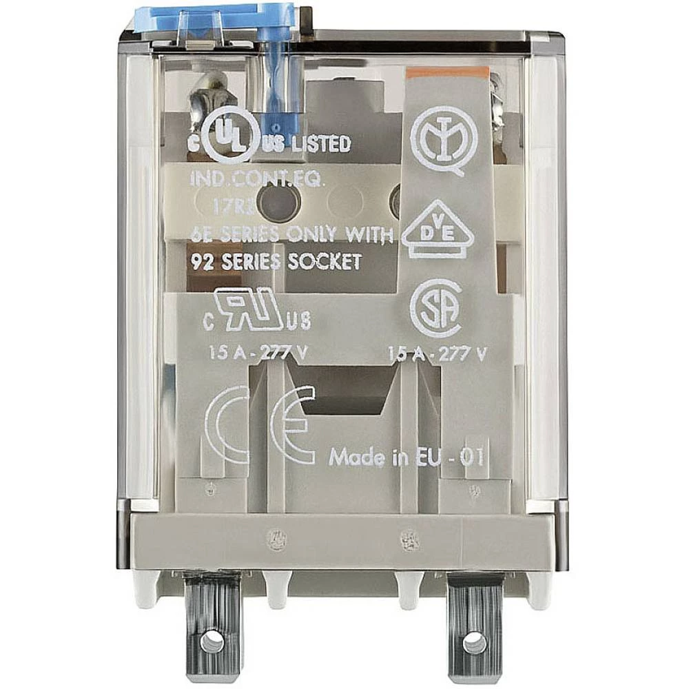 Finder 62.32.9.024.0070 utični relej 24 V/DC 16 A 2 prebacivanje 10 St. slika