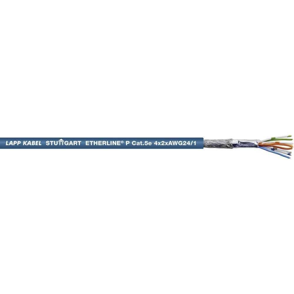 LAPP 2170280/100 mrežni kabel CAT 5e SF/UTP 2 x 2 x 0.22 mm² plava boja 100 m slika