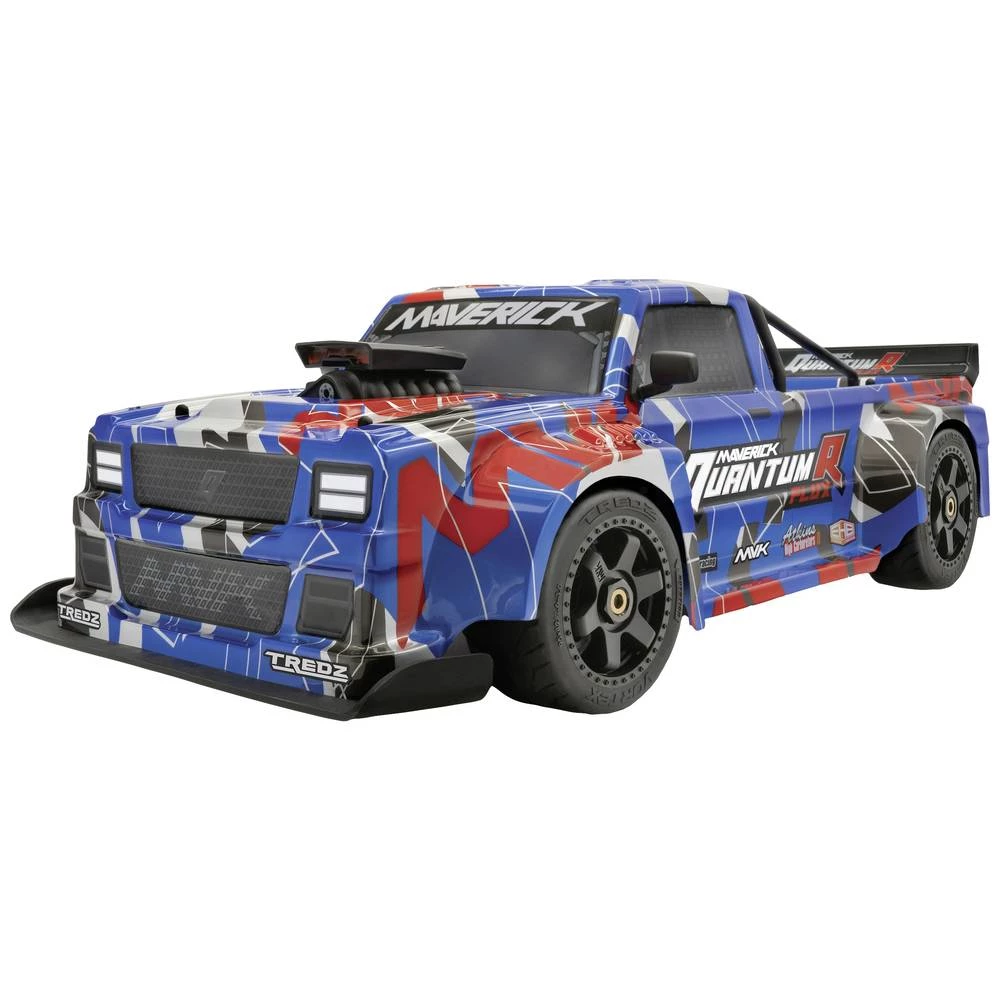Maverick  QuantumR Flux 4S plavo-crvena boja bez četkica 1:8 RC model automobila električni  sportski automobil pogon na sva četiri kotača (4wd) RtR 2,4 GHz slika