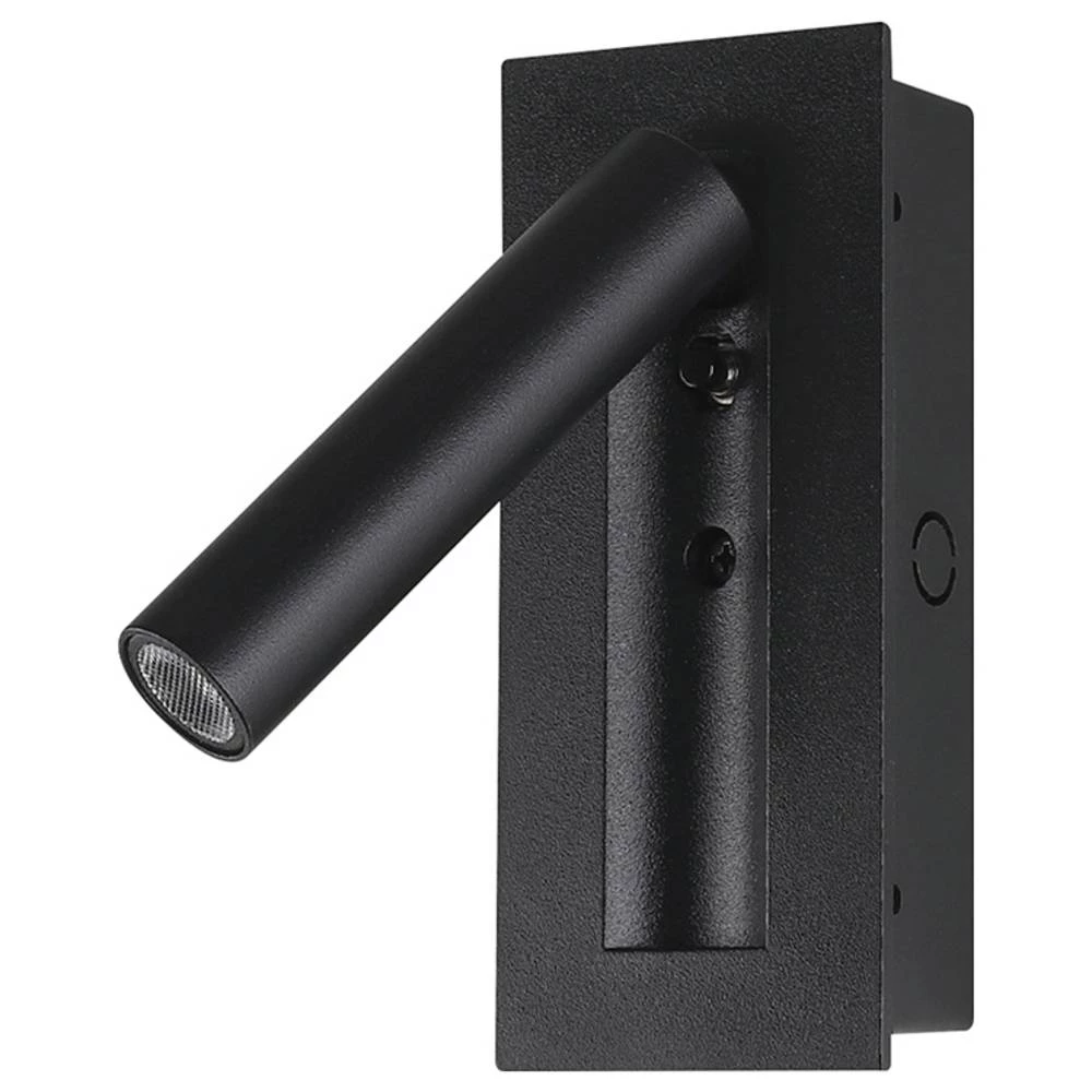 V-TAC VT-88061-B 239996 noćna svjetiljka LED LED 2 W toplo bijela Energetska učinkovitost 2021: G (A - G) Just Black slika