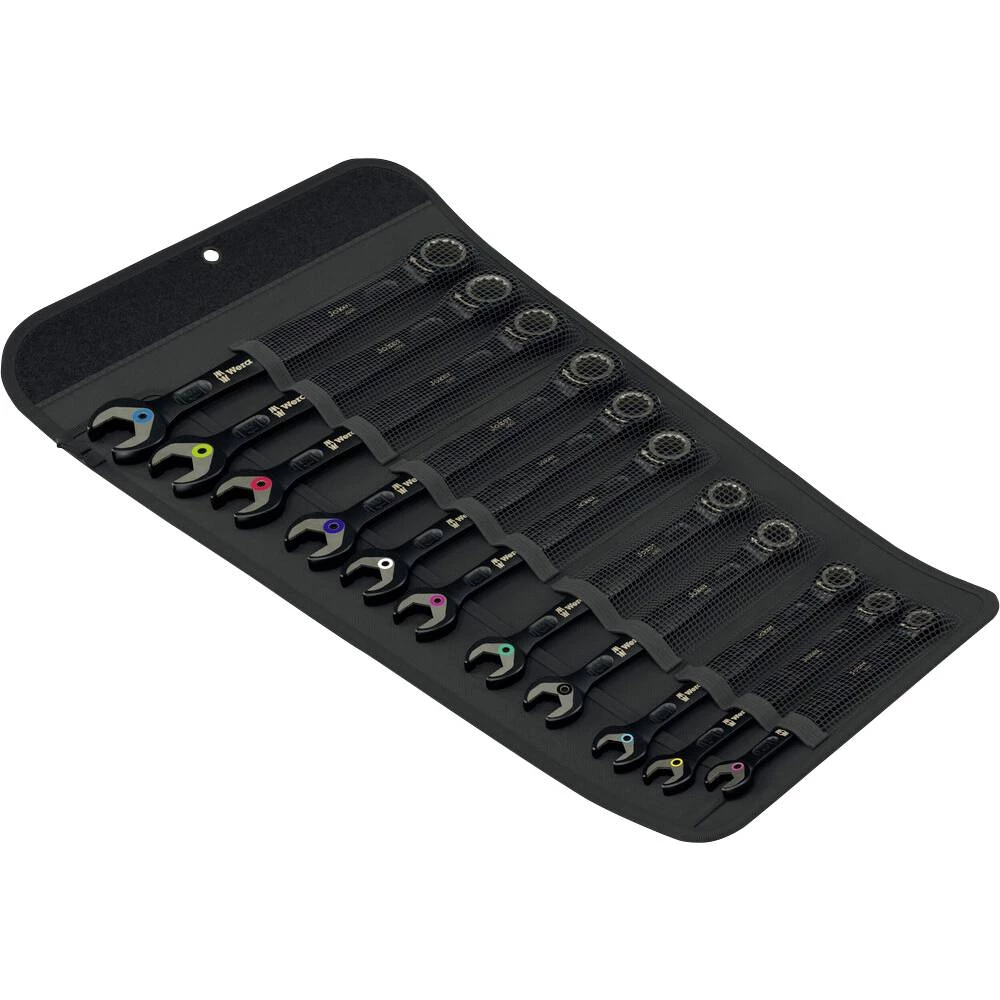 Wera 05020017001 6000 Joker Black Edition 11 Set 1 komplet viličasto okastih ključeva s račnom 11-dijelni Veličina ključ slika