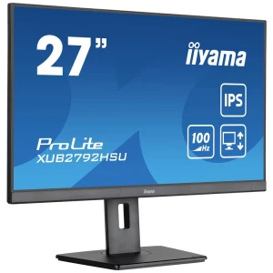 Iiyama XUB2792HSU-B6 Business LED zaslon  Energetska učinkovitost 2021 E (A - G) 68.6 cm (27 palac) 1920 x 1080 piksel 1 slika