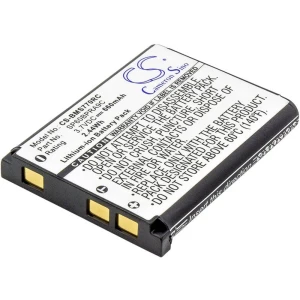 Punjiva baterija za miša CS Cameron Sino Zamjenjuje originalnu akumul. bateriju 4-268-590-02, SP60, SP60BPRA9C Sony 3.7 V 660 mA slika
