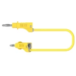 Electro PJP 2110-CD1-100J mjerni kabel [banana utikač - banana utikač] 1.00 m žuta 1 St.