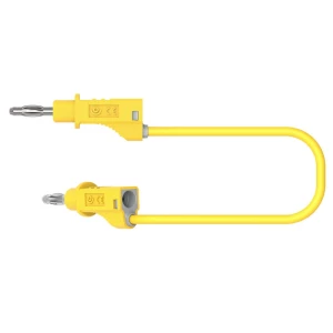 Electro PJP 2110-CD1-100J mjerni kabel [banana utikač - banana utikač] 1.00 m žuta 1 St. slika