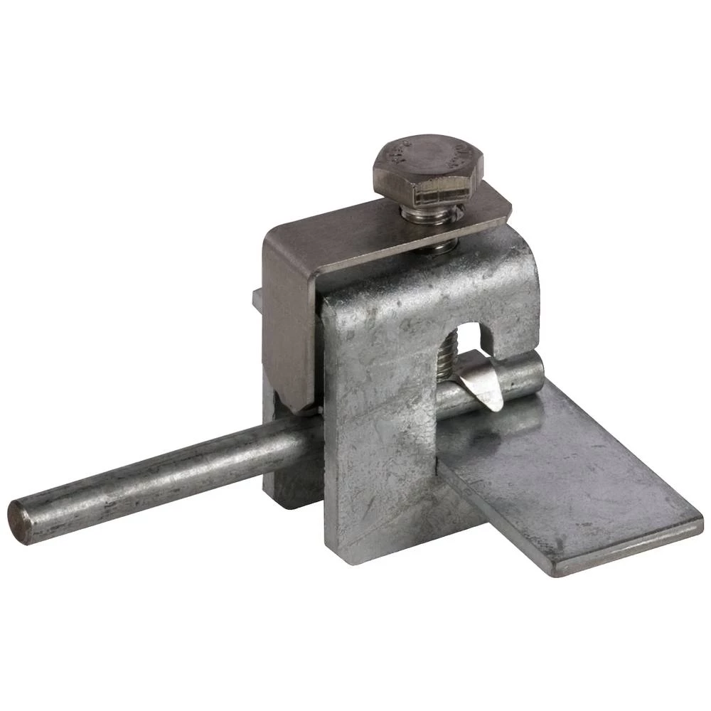 Priključna stezaljka St/tZn Raspon stezanja Fl 5-18 mm f. Rd 6-10 mm DEHN 372018 AK 6.10 DS KBF5 18 STTZN pribor za montažu slika