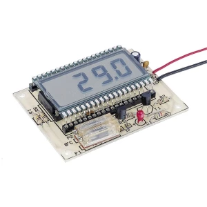 Conrad LCD-termometar digitali u dijelovima 9 - 12 V/DC Raspon mjerenja tempera slika