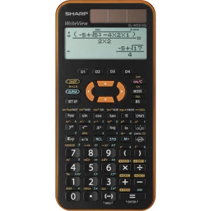 Školski kalkulator Sharp EL-W531 XG Narančasta Zaslon (broj mjesta): 12 solarno napajanje, baterijski pogon (Š x V x d) 79.6 x 1 slika