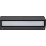 Heitronic MEDEA 37372 LED vanjsko zidno svjetlo 9.5 W toplo bijela crna