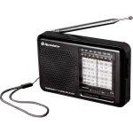 Roadstar TRA-2989 prijenosni radio kw, am (1018), ukw bežični prijem, ukw, mw, kw crna